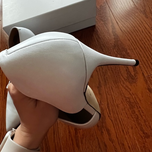 Something Navy Dina Pumps - White Leather - Picture 15 of 16